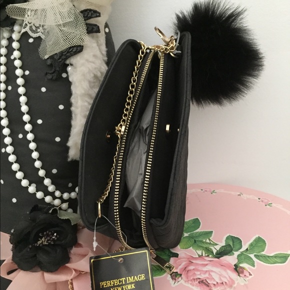 Perfect Image New York Black Handbag NWT - Picture 3 of 4